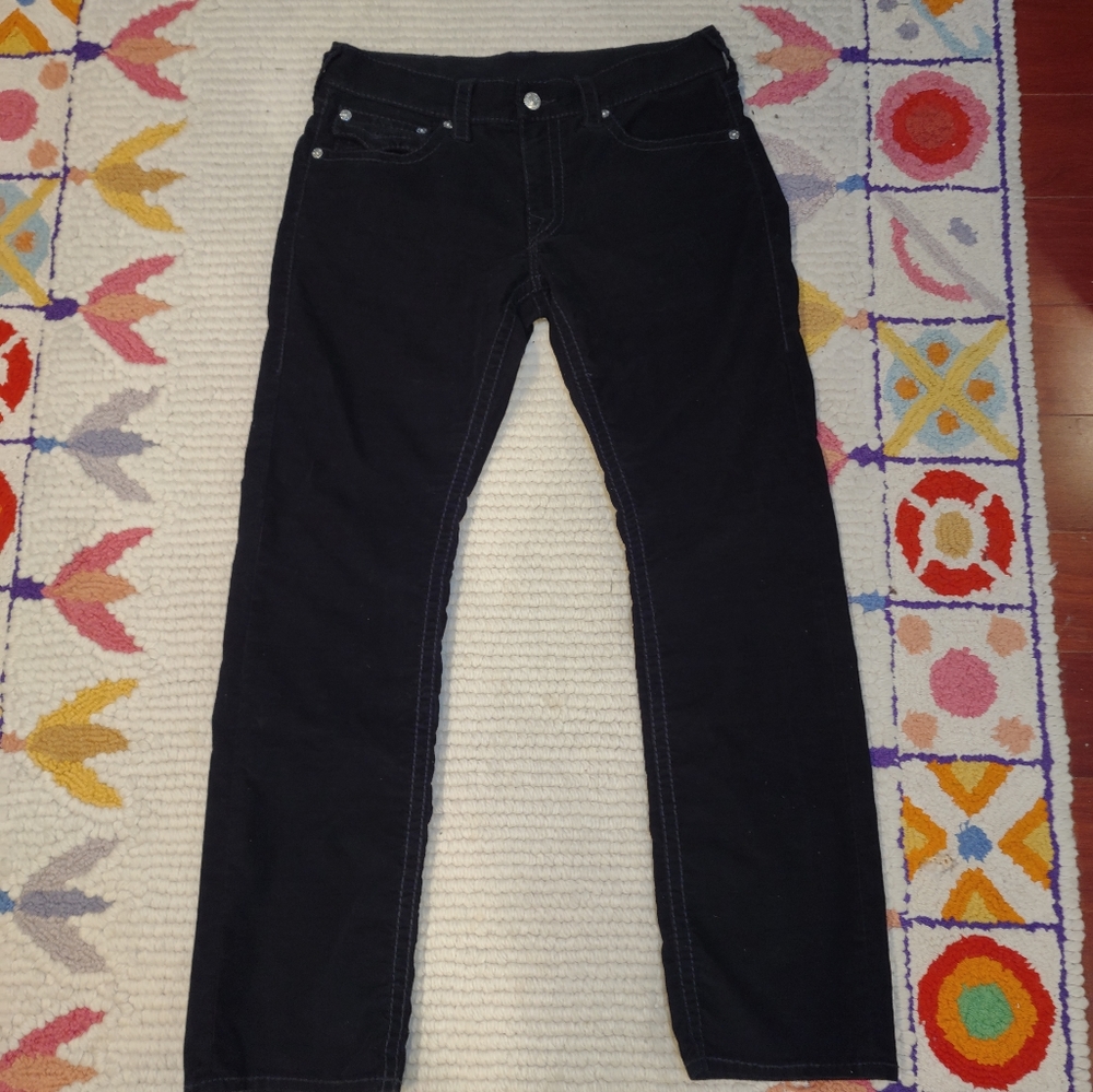 True Religion Straight w/Flap Corduroys - Picture 1 of 4